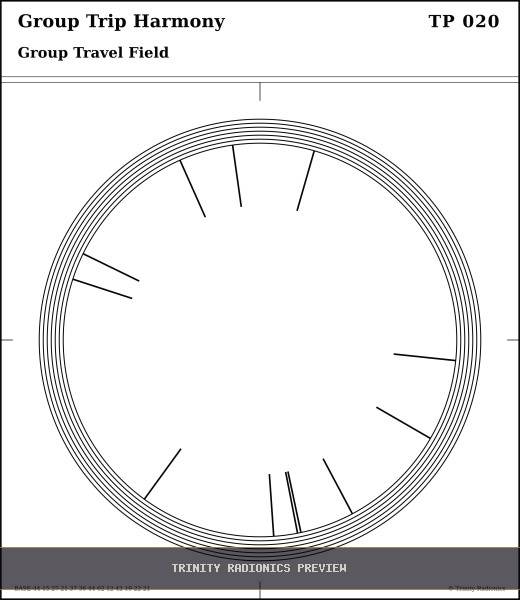 Group Trip Harmony Radial radionics card preview