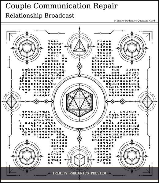 Couple Communication Repair Quantum radionics card preview - Home, Family & Relationships - Quantum