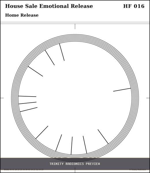 House Sale Emotional Release Radial radionics card preview