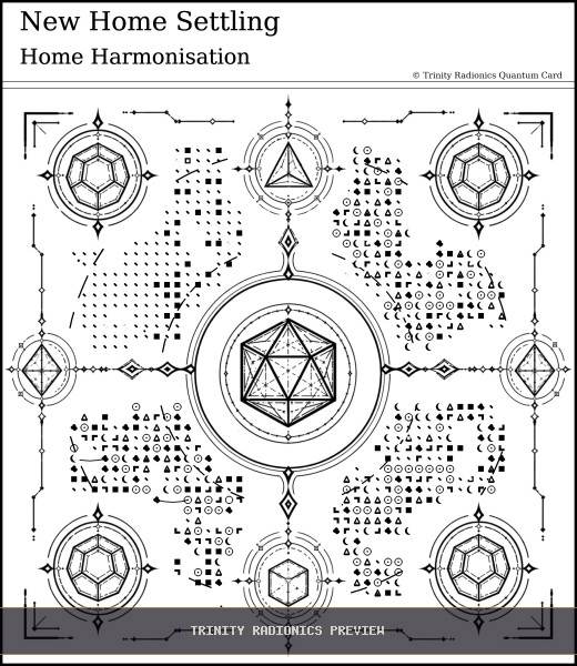 New Home Settling Quantum radionics card preview - Home, Family & Relationships - Quantum