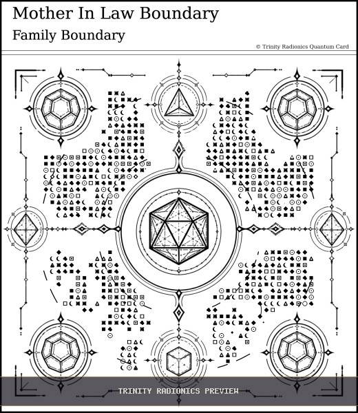 Mother In Law Boundary Quantum radionics card preview - Home, Family & Relationships - Quantum