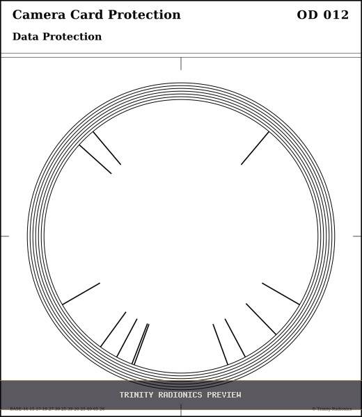 Camera Card Protection Radial radionics card preview