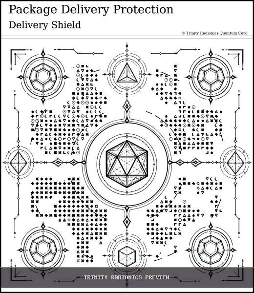Package Delivery Protection Quantum radionics card preview - Objects, Devices & Data - Quantum