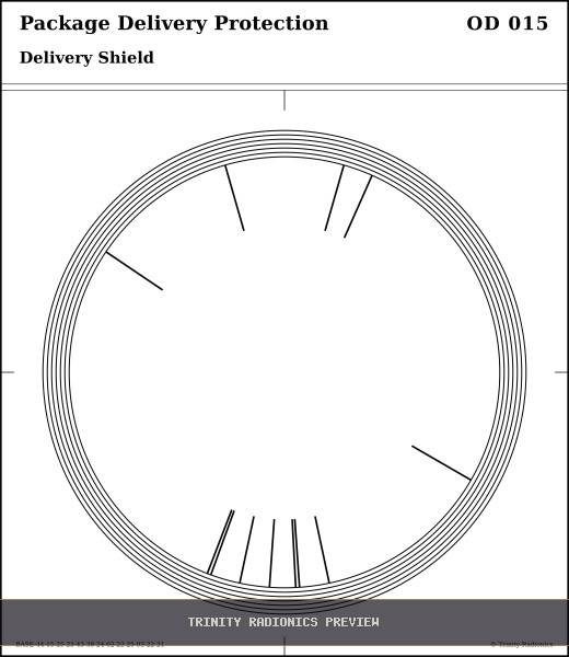 Package Delivery Protection Radial radionics card preview