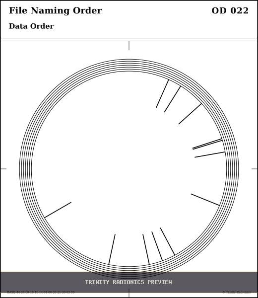 File Naming Order Radial radionics card preview