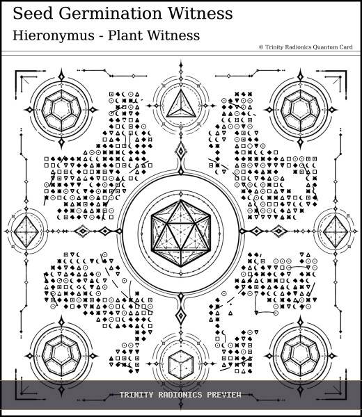 Seed Germination Witness Quantum radionics card preview - Plants, Gardens & Agriculture - Quantum