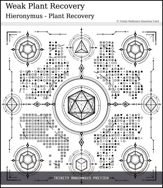 Weak Plant Recovery Quantum radionics card preview - Plants, Gardens & Agriculture - Quantum