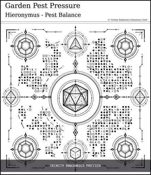 Garden Pest Pressure Quantum radionics card preview - Plants, Gardens & Agriculture - Quantum