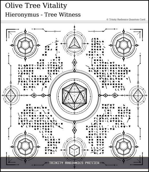 Olive Tree Vitality Quantum radionics card preview - Plants, Gardens & Agriculture - Quantum