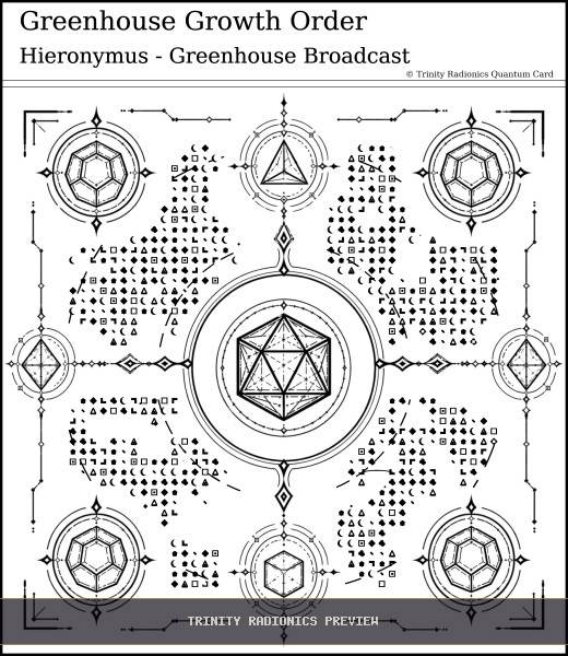 Greenhouse Growth Order Quantum radionics card preview - Plants, Gardens & Agriculture - Quantum