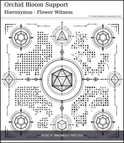 Orchid Bloom Support Quantum radionics card preview - Plants, Gardens & Agriculture - Quantum