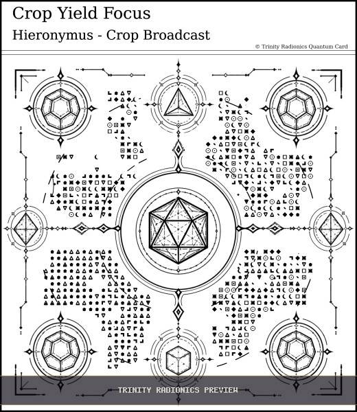 Crop Yield Focus Quantum radionics card preview - Plants, Gardens & Agriculture - Quantum