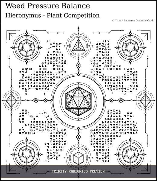 Weed Pressure Balance Quantum radionics card preview - Land, Soil & Ecosystems - Quantum