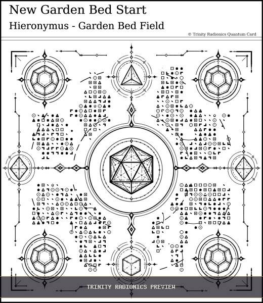 New Garden Bed Start Quantum radionics card preview - Land, Soil & Ecosystems - Quantum