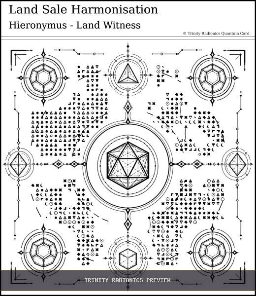 Land Sale Harmonisation Quantum radionics card preview - Land, Soil & Ecosystems - Quantum