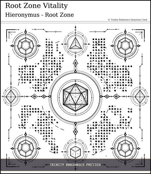 Root Zone Vitality Quantum radionics card preview - Land, Soil & Ecosystems - Quantum