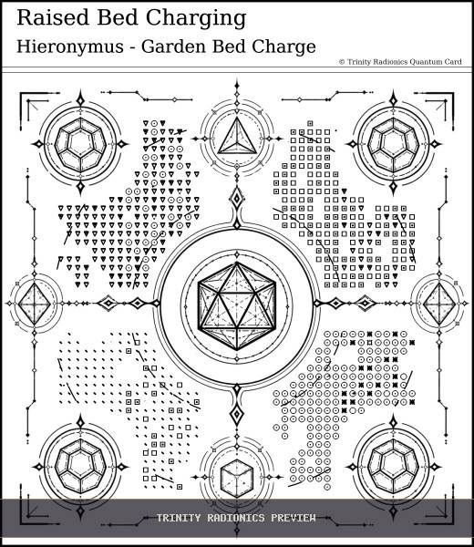 Raised Bed Charging Quantum radionics card preview - Land, Soil & Ecosystems - Quantum