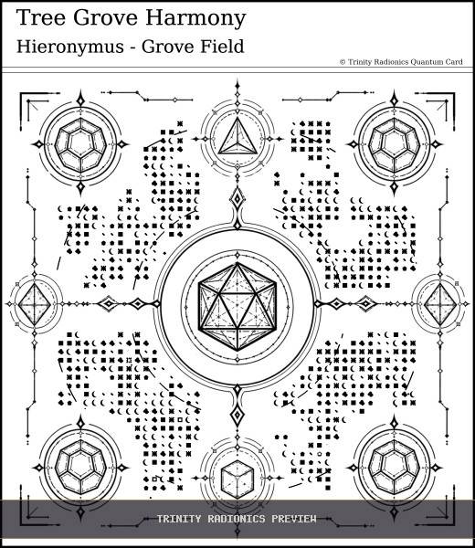 Tree Grove Harmony Quantum radionics card preview - Land, Soil & Ecosystems - Quantum