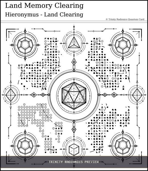 Land Memory Clearing Quantum radionics card preview - Land, Soil & Ecosystems - Quantum