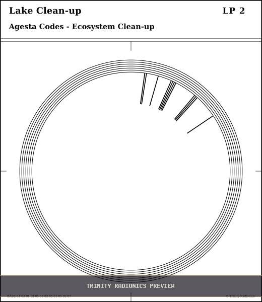 Lake Clean-up Radial radionics card preview