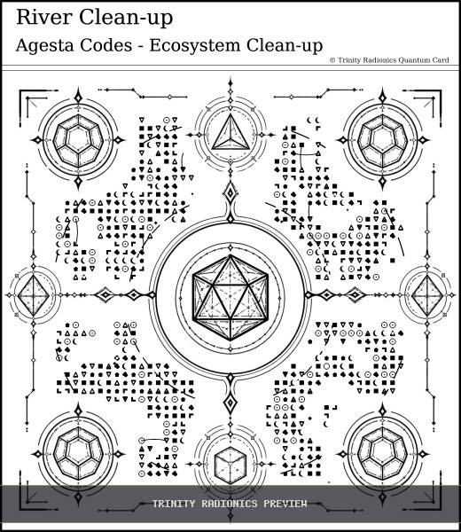 River Clean-up Quantum radionics card preview - Water & Environmental Clean Up - Quantum