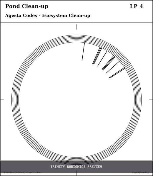 Pond Clean-up Radial radionics card preview