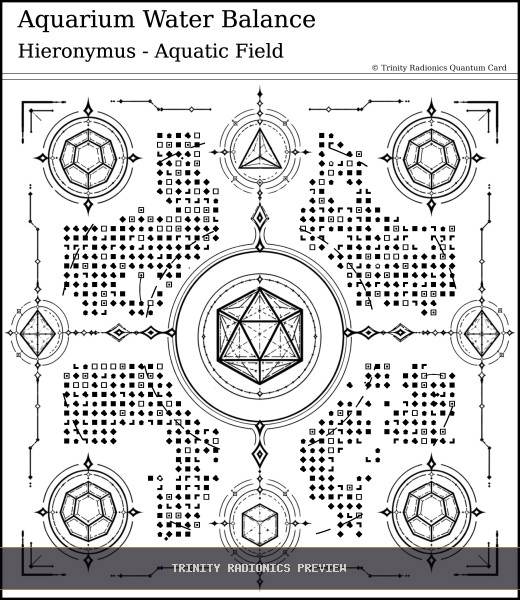 Aquarium Water Balance Quantum radionics card preview - Water & Environmental Clean Up - Quantum