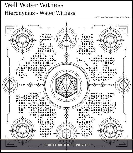 Well Water Witness Quantum radionics card preview - Water & Environmental Clean Up - Quantum