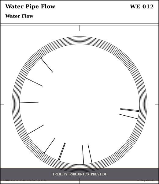 Water Pipe Flow Radial radionics card preview