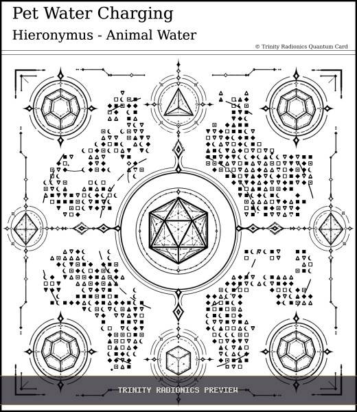 Pet Water Charging Quantum radionics card preview - Water & Environmental Clean Up - Quantum