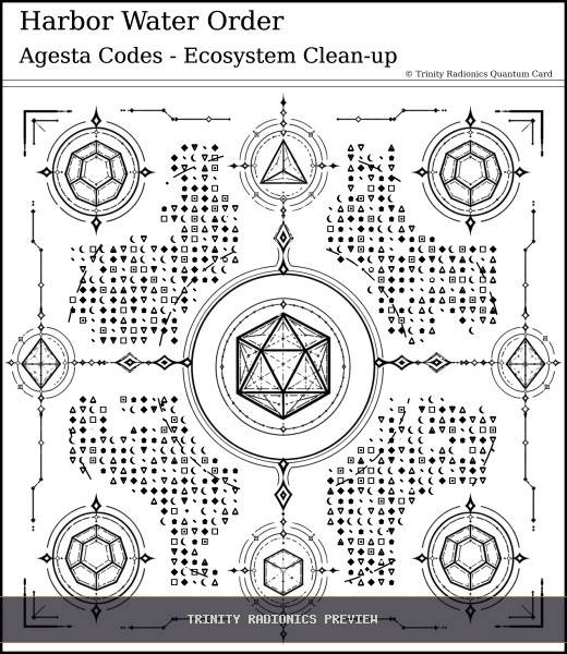 Harbor Water Order Quantum radionics card preview - Water & Environmental Clean Up - Quantum