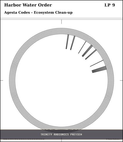 Harbor Water Order Radial radionics card preview