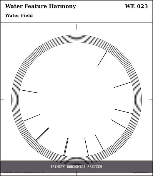 Water Feature Harmony Radial radionics card preview