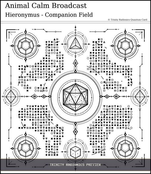 Animal Calm Broadcast Quantum radionics card preview - Animals & Livestock - Quantum
