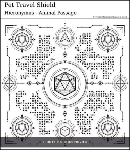 Pet Travel Shield Quantum radionics card preview - Animals & Livestock - Quantum