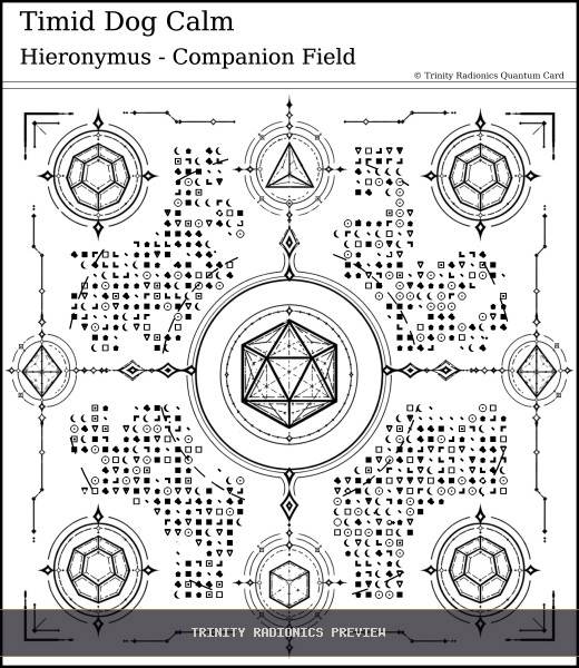Timid Dog Calm Quantum radionics card preview - Animals & Livestock - Quantum