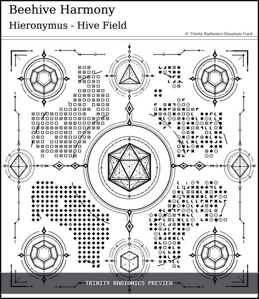 Beehive Harmony Quantum radionics card preview - Animals & Livestock - Quantum