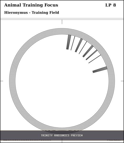 Animal Training Focus Radial radionics card preview