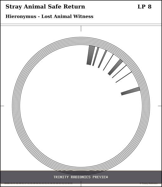 Stray Animal Safe Return Radial radionics card preview