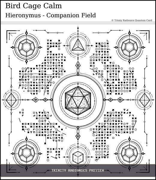 Bird Cage Calm Quantum radionics card preview - Animals & Livestock - Quantum