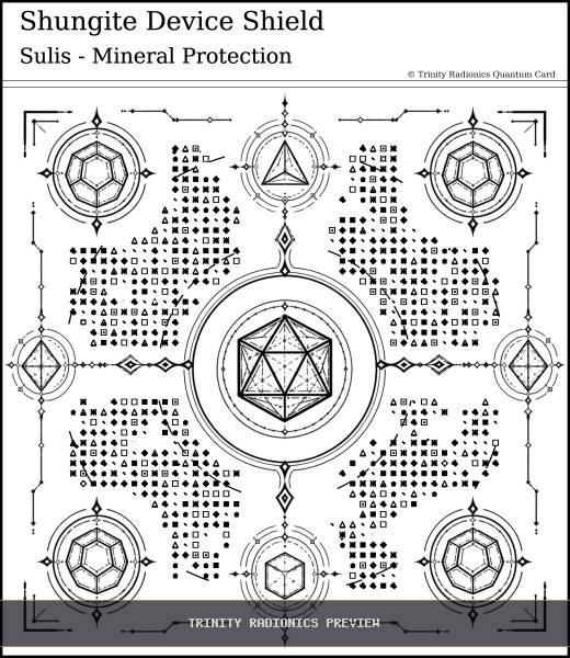 Shungite Device Shield Quantum radionics card preview - Crystals, Metals & Minerals - Quantum