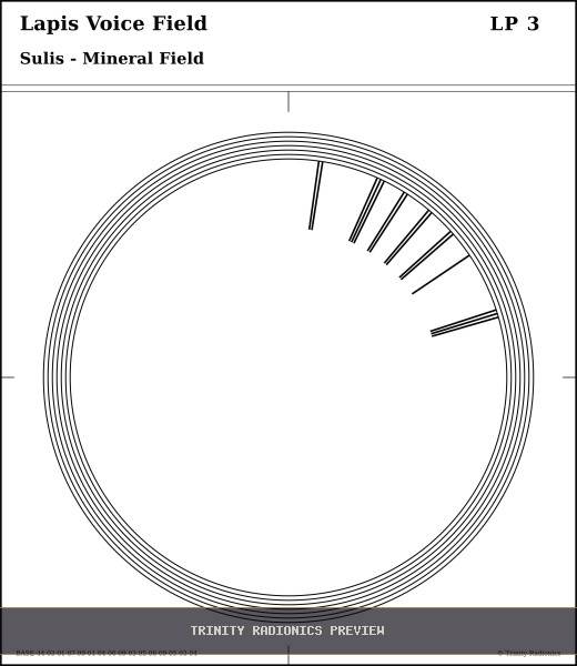Lapis Voice Field Radial radionics card preview