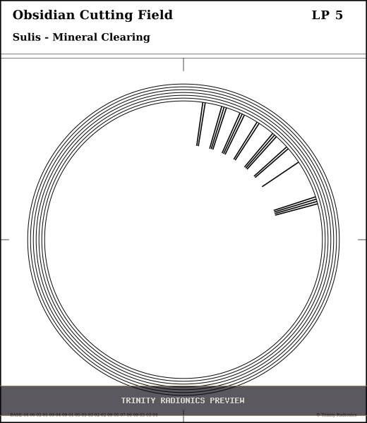 Obsidian Cutting Field Radial radionics card preview