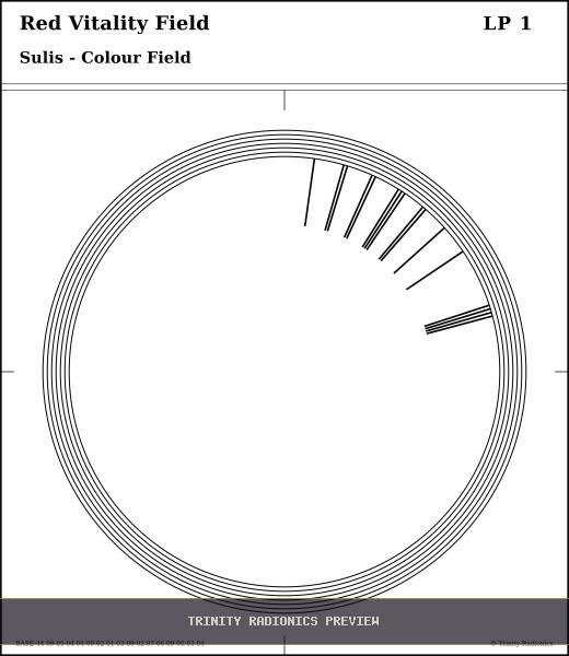 Red Vitality Field Radial radionics card preview