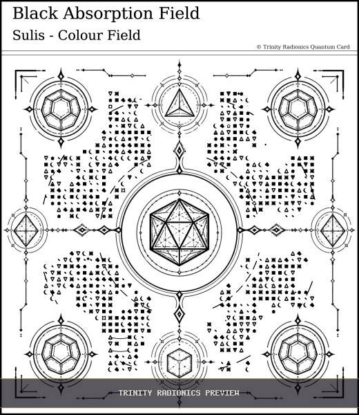 Black Absorption Field Quantum radionics card preview - Elements, Colours & Subtle Bodies - Quantum