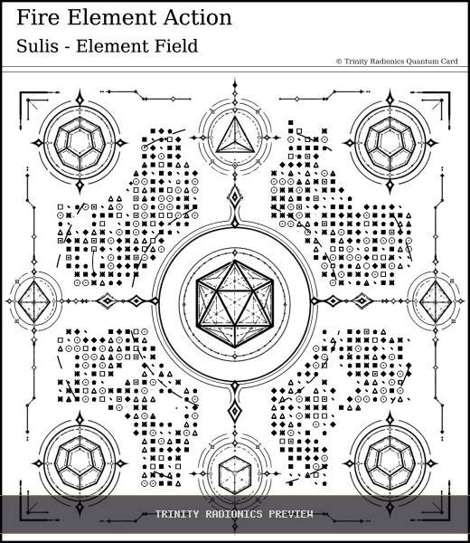 Fire Element Action Quantum radionics card preview - Elements, Colours & Subtle Bodies - Quantum