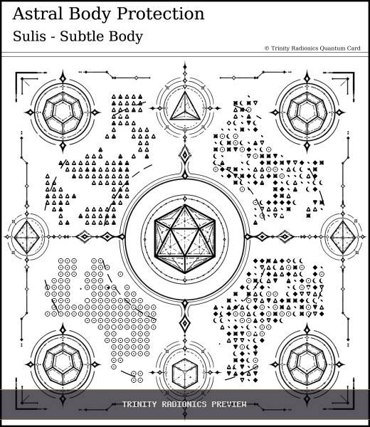 Astral Body Protection Quantum radionics card preview - Elements, Colours & Subtle Bodies - Quantum