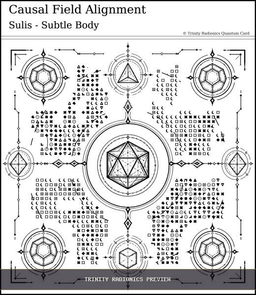 Causal Field Alignment Quantum radionics card preview - Elements, Colours & Subtle Bodies - Quantum