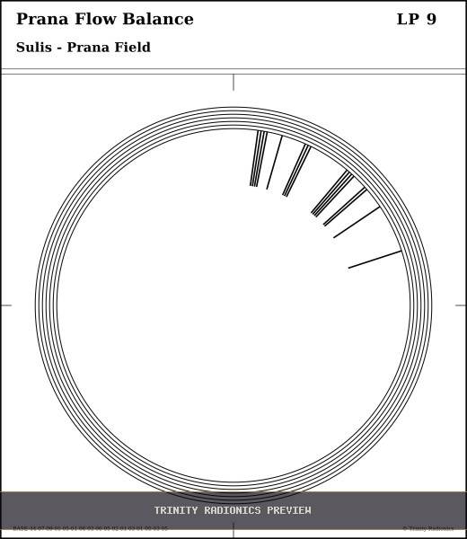 Prana Flow Balance Radial radionics card preview