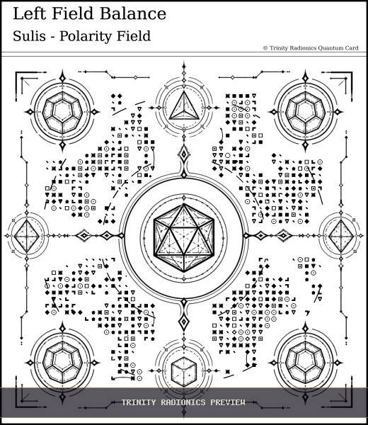 Left Field Balance Quantum radionics card preview - Elements, Colours & Subtle Bodies - Quantum